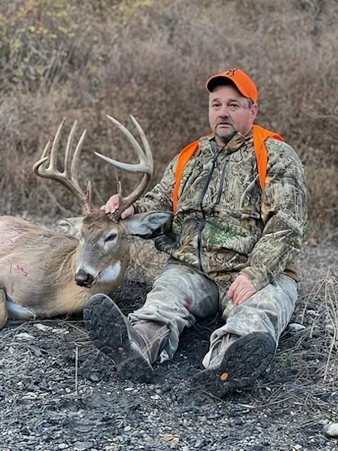 Whitetail customer harvest photo from TLC Outfitters