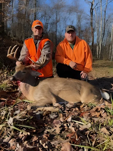 Whitetail customer harvest photo from TLC Outfitters