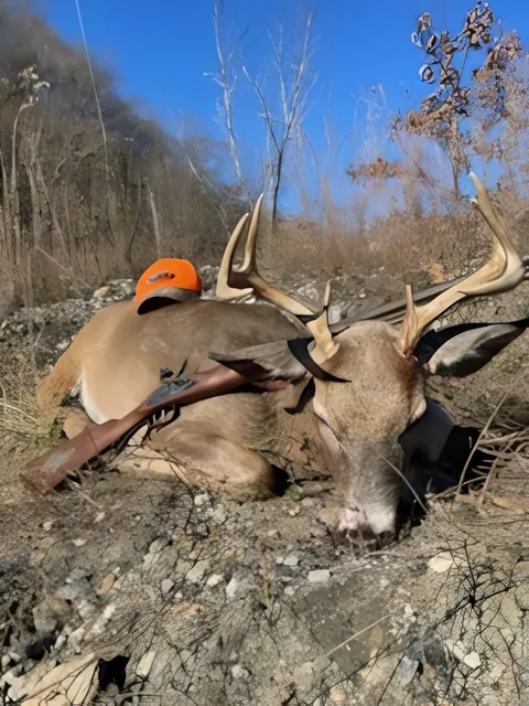 Whitetail customer harvest photo from TLC Outfitters